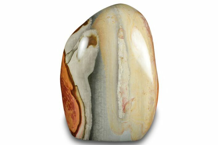 Free-Standing, Polished Polychrome Jasper - Madagascar #323077